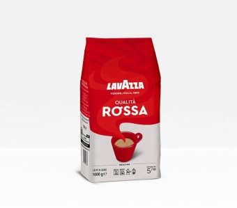 Rossa (красная) LAVAZZA original кофе в зернах упак. 1 кг.