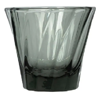 Стакан Loveramics Urban Glass Twisted Espresso G093-26B, объем 70 мл., черный (1)