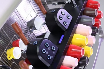 Carimali GLOW E2 BLACK GL-E2-B GL-E2-B, цвет черный, 2 группная автоматическая кофемашина эспрессо | интернет-магазин товаров для кофеен ТЕРРИТОРИЯ КОФЕ