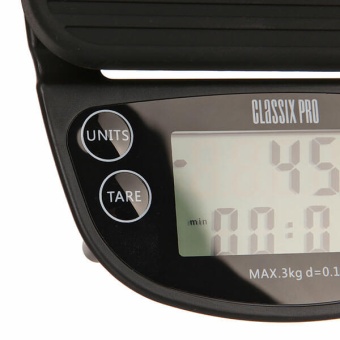 Весы CLASSIX PRO CXCS0006-BK с таймером черные (3)