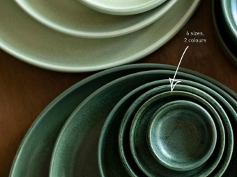 Тарелка Loveramics Tapas 10 см D114-11BDG Low Bowl (S) (Matte Dark Green), темно-зеленый 6