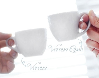 Кофейная пара для капучино Ancap Verona Open AP-36103, высота 65 мм, объем 260 мл 6