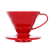 Воронка для кофе Hario VD-01R размер 01 V60, пластиковая, цвет красный 1