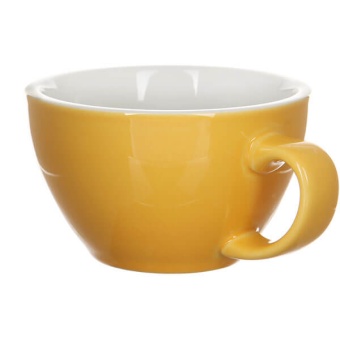 Кофейная пара LOVERAMICS Egg C088-11BYE / C088-12BYE Yellow (чашка и блюдце), желтый 300 мл. (1)