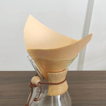 Фильтры бумажные для кофеварок KONIG Chemex неотбеленные упак 100 шт. KCr1515