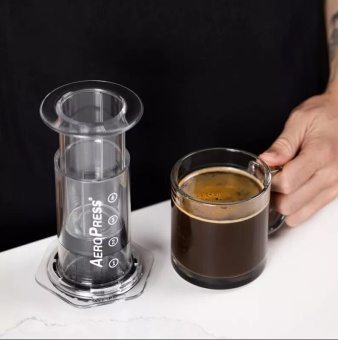 Кофеварка ручная Аэропресс (Aeropress) Clear 3