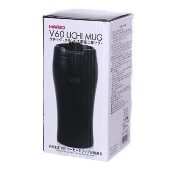 Стакан-термос HARIO V60 Uchi Mug VUM-35B металл, черный, 350 мл. (3)