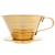 Воронка для кофе TIAMO HG5050GD металлическая, Kaliata Style, цвет золотой 1