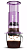 Кофеварка ручная Аэропресс (Aeropress) Clear Purple, цвет фиолетовый