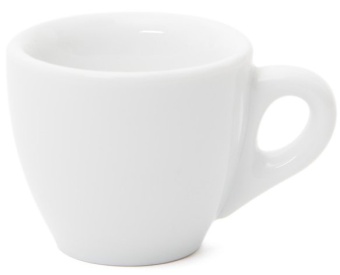 Чашка фарфоровая для эспрессо Ancap Verona AP-18472, белый, объем 75 мл