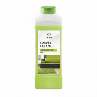 Очиститель ковровых покрытий Grass Carpet Cleaner (пятновыводитель), бутыль 1 л 4
