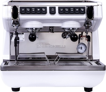 Кофемашина эспрессо рожковая Nuova Simonelli Appia Life Compact 2 gr V White автомат, цвет белый (1)