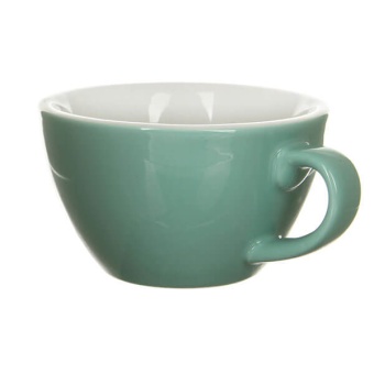 Кофейная пара LOVERAMICS Egg бирюзовый 150 мл C088-61BTE / C088-32BTE TEAL (чашка и блюдце) (1)