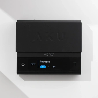 Профессиональные весы Varia AKU PRO Scale с режимами Flow/Spro (2 кг / 0.01 г, OLED дисплей)