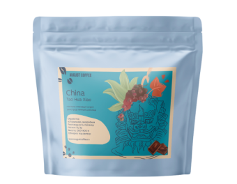 China Tao Hua Xiao AUGUST COFFEE (под фильтр) кофе в зернах, упак. 200 г.