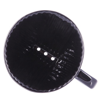 Воронка керамическая Tiamo HG5493, черная (2)