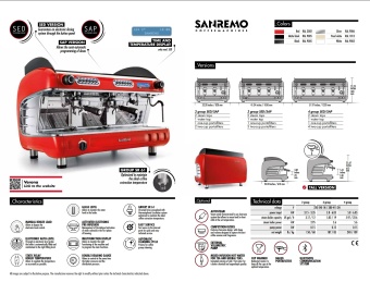 Sanremo Verona тех характеристики