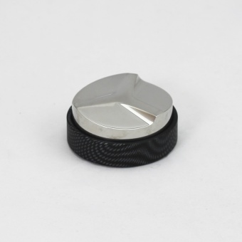 Разравниватель для кофе d58 мм MOTTA CARBON LOOK 627358 стальной, цвет карбон (2)