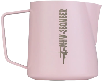 Питчер молочник для капучино и латте MHW-3BOMBER Milk Pitcher 5.0, розовый, 600 мл, P5018 1