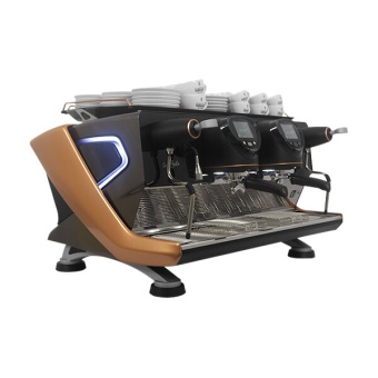 Кофемашина эспрессо рожковая Gaggia La Reale 2G DFC, 2 группы, цвет медный (9)