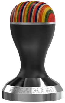 Темпер для кофе Pesado 58,5 мм, color blackiris