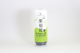 Зеленый чай Фуцзянь МАЛЕНЬКИЙ БУДДА, чай в стакане 300 мл. упак. тубус 7 шт (3)