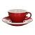 Кофейная пара Loveramics Egg красный 200 мл C088-27BRE / C088-28BRE Red (чашка и блюдце)