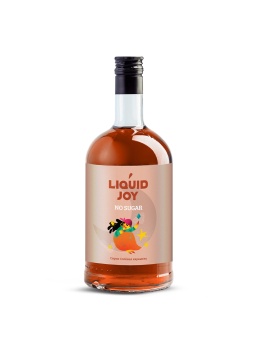 Солёная карамель сироп без сахара LIQUID JOY бутылка стекло 700 мл 2