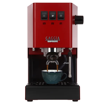 Кофемашина эспрессо рожковая Gaggia Classic Red RI948012 (12)