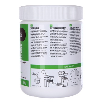 Средство для чистки фильтровых кофемашин Cafetto Brew Clean Powder E29389 500 г. (1)