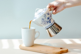 Кружка фарфоровая для латте Ancap Mug AP-21877, белый, объем 320 мл (4)