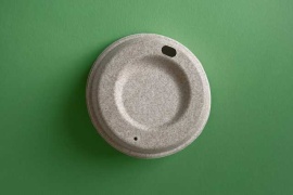 Крышка для кофе без пластика, уменьшающая выброс CO2, представлена компанией PulPac