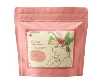 Kenya Maakiou estate AUGUST COFFEE (под фильтр) кофе в зернах упак. 200 г.