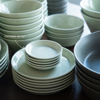 Тарелка Loveramics Stone 21 см D112-21BBG Salad Plate (Bauhaus Green), светло-зеленый 7