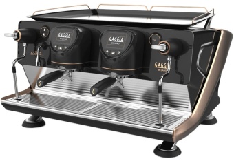 Кофемашина эспрессо рожковая Gaggia La Reale 2G DFC, 2 группы, цвет медный (1)