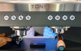 Компания Tone представила прототип первой кофемашины для приготовления эспрессо, Tone Touch E