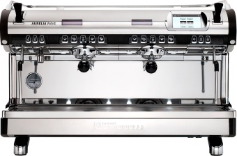 Кофемашина эспрессо рожковая Nuova Simonelli Aurelia Wave T3 2 group V Black автомат, цвет черный (1)