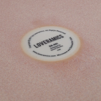 Тарелка Loveramics Er-go! 26,5 см D068-79B Dinner Plate (Rose), розовый (1)