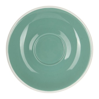 Кофейная пара LOVERAMICS Egg бирюзовый 150 мл C088-61BTE / C088-32BTE TEAL (чашка и блюдце) (2)