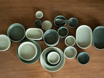 Тарелка Loveramics Tapas 19 см D114-07BDG Oval Bowl (L) (Matte Dark Green), темно-зеленый 4