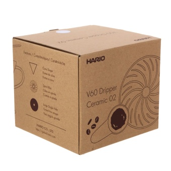 Воронка для кофе Hario VDC-02-PH-UEX размер 02 V60, керамическая, фиолетовая 4