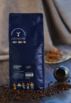 Espresso Blend 1 COFFEESTATE кофе в зёрнах, упак. 1 кг.
