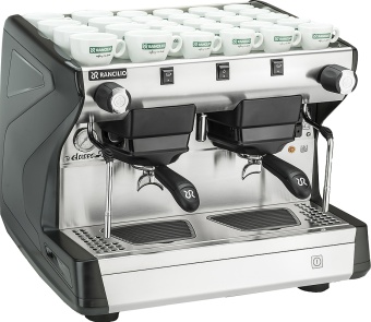 Кофемашина эспрессо рожковая Rancilio Classe 5 S COMPACT TALL, 2 высокие группы, цвет черный 2