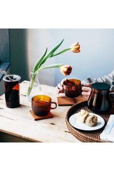 Банка для хранения кофе HARIO HCN-400-GR, 400 мл, серый