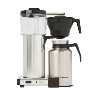 Кофеварка Moccamaster CDT Grand 1.8 л, цвет стальной