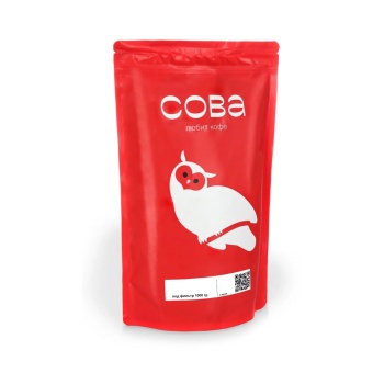 Сладкая Бразилия Кармо СОВА (под фильтр) кофе в зернах, упак. 1 кг.