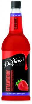 Сироп Клубника DaVinci Gourmet Fruit Innovations, пластиковая бутылка 1000 мл