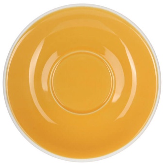 Кофейная пара LOVERAMICS Egg C088-11BYE / C088-12BYE Yellow (чашка и блюдце), желтый 300 мл. (2)