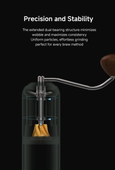 Кофемолка ручная ZeroHero Z7, цвет зеленый, bsym036