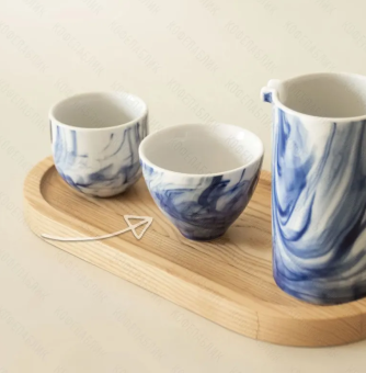 Чашка Loveramics Brewers Floral Tasting Cup 150 ml C099-104BIC, цвет кобальт (Ink Cobalt) (3)